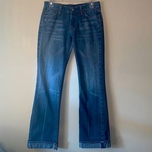 Seven For All Mankind Bootcut Jeans by Jerome Dahan - Size 28
